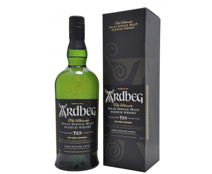 Віскі Ardbeg 10 y.o. 46% 0.7 л gift box